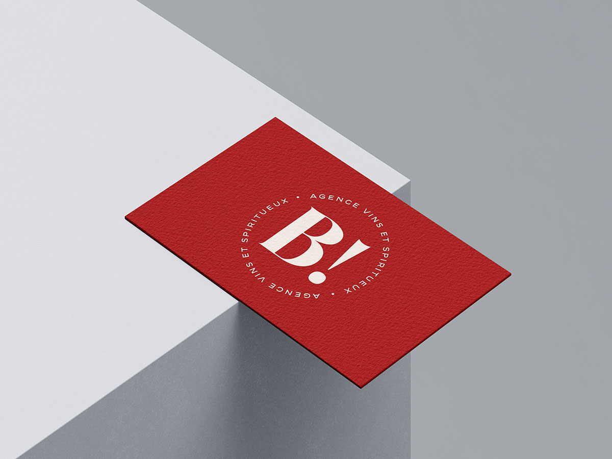 Logo et charte graphique de caviste Buvons !