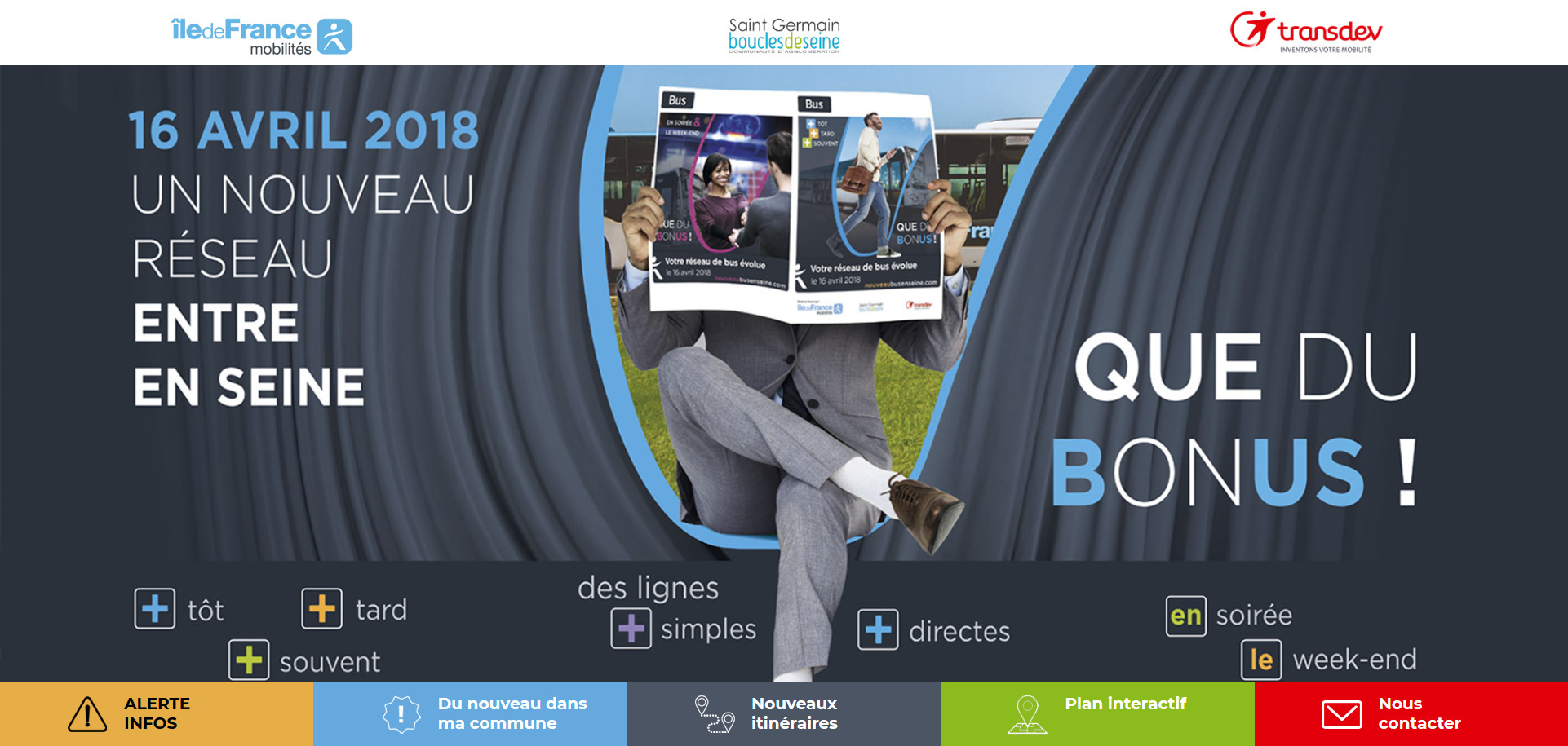 Nouveaubusenseine - site Joomla